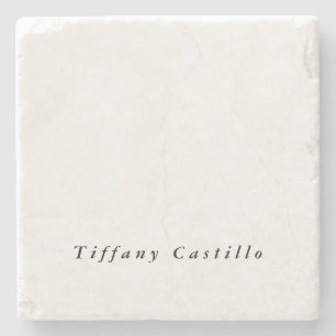 Posavasos De Piedra Sencillo Elegante Moderno