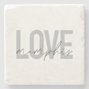 Posavasos De Piedra Sencillo, moderno, urbano, diseño fresco Love Memp