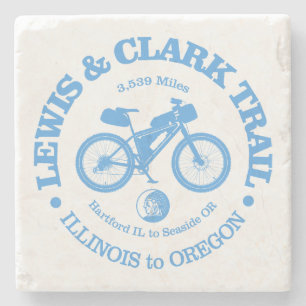 Posavasos De Piedra Sendero Lewis & Clark (ciclismo)