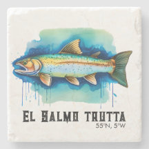 Serie de Acuarela: Trucha/Salmón