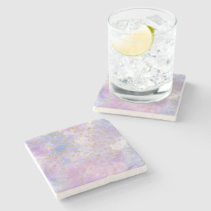 Posavasos De Piedra Serie de diseño de pintura de leopardo 3