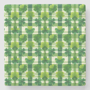 Posavasos De Piedra Shamrock Coaster