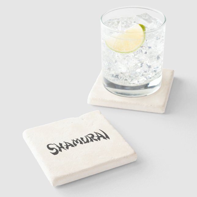 POSAVASOS DE PIEDRA SHAMURAI (Lateral)