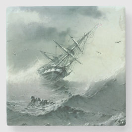 Posavasos De Piedra Shipwreck (por Ivan Aivazovsky)