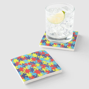 Posavasos De Piedra Shirley Taylor rompe el rompecabezas de la concien