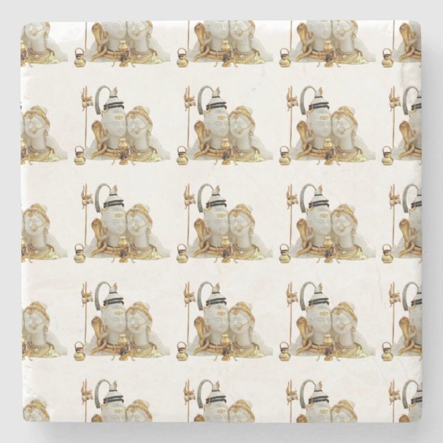 Posavasos De Piedra Shiv Shakti (Anverso)