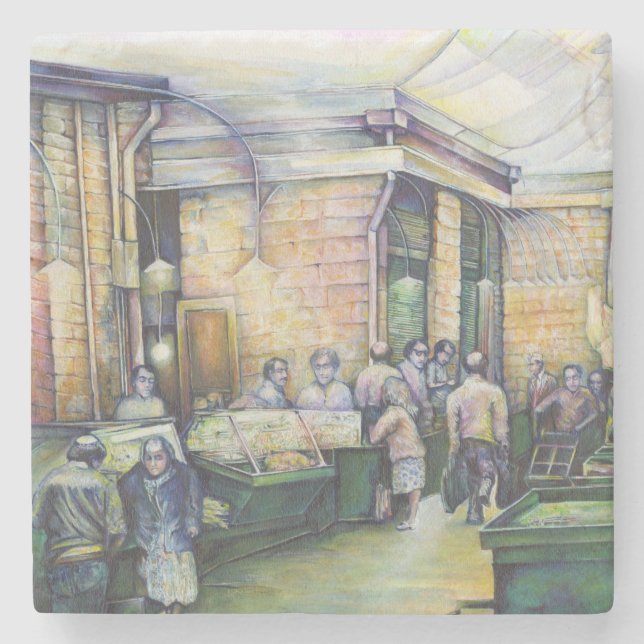 Posavasos De Piedra Si El Arte Niega La Forma, Entonces Grace La Propo (Anverso)