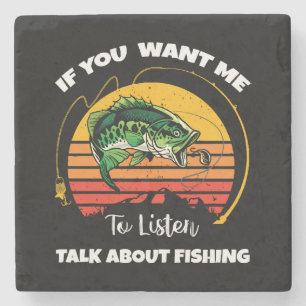 Posavasos De Piedra Si Quieres Que Te Escuche Habla De Pesca 