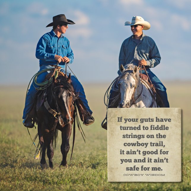 Posavasos De Piedra Si tus agallas | Wisdom Cowboy | Cotizaciones del  (Subido por el creador)