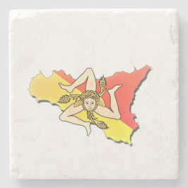 Posavasos De Piedra Sicilia 🇮🇹 ☀️