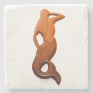 Posavasos De Piedra sirena de observación de bronca