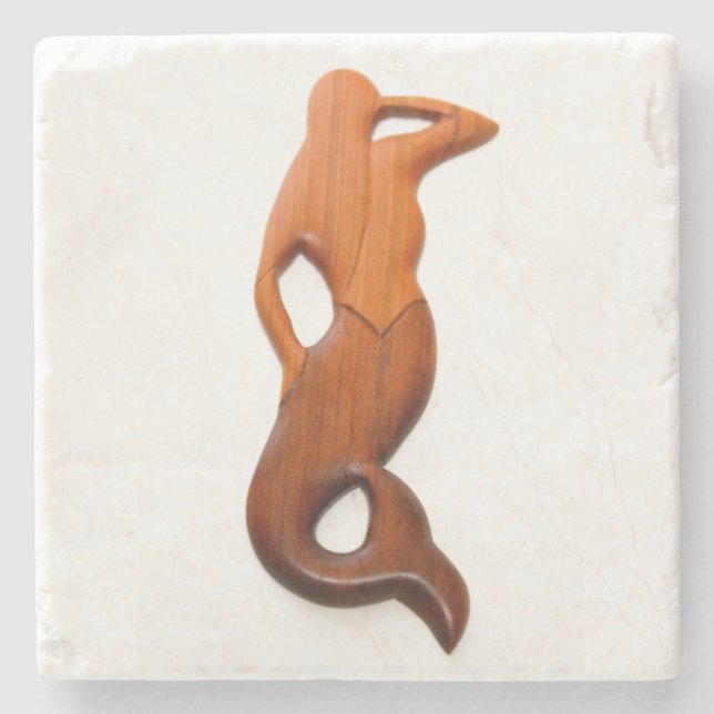 Posavasos De Piedra sirena de observación de bronca (Anverso)