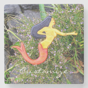 Posavasos De Piedra sirena sirena mermaid