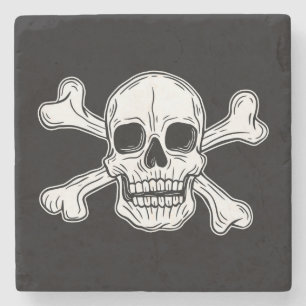 Posavasos De Piedra Skeleton pirata