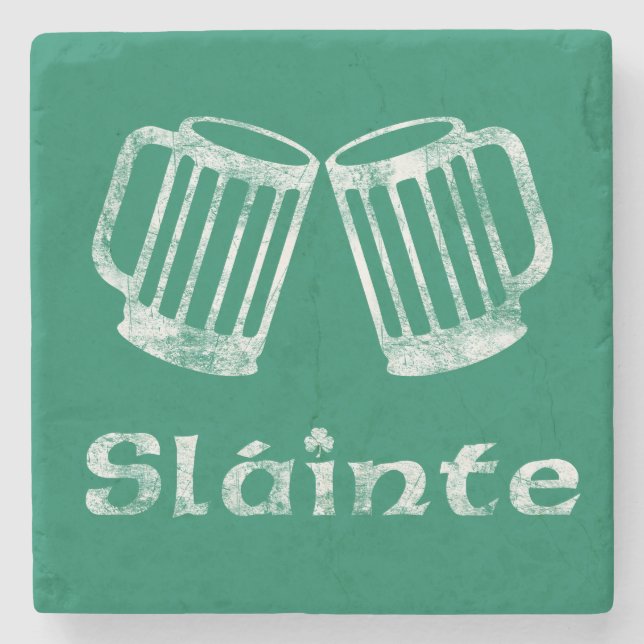 Posavasos De Piedra Slàinte (Anverso)