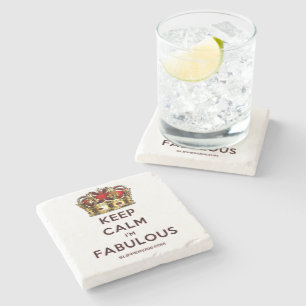 Posavasos De Piedra SlipperyJoe's mantiene la calma fabulosa y especta