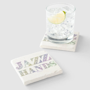 Posavasos De Piedra SlipperyJoe's musical de Broadway Jazz Hands queer