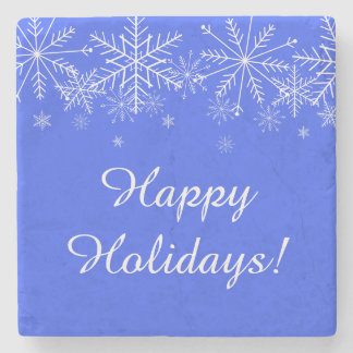 Posavasos De Piedra Snowflake Stone Coaster