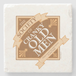 Posavasos De Piedra Sociedad de viejos Cranky