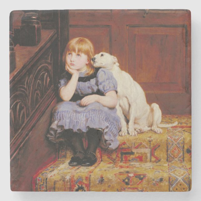 Posavasos De Piedra Solidaridad (de Briton Riviere) (Anverso)