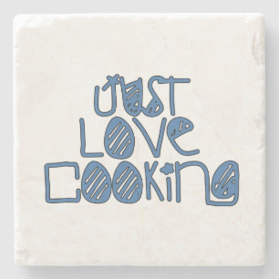 Posavasos De Piedra Sólo amor cocinando