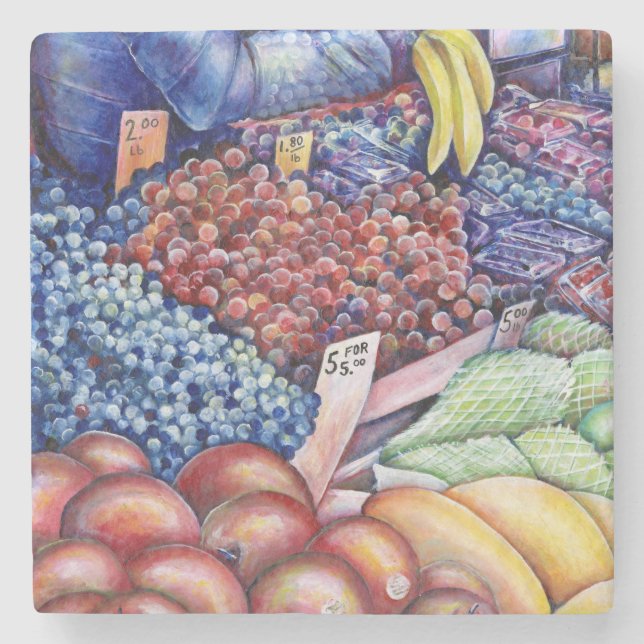 Posavasos De Piedra Sólo para consumo mental (Anverso)