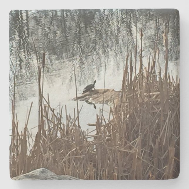 Posavasos De Piedra Solsticio de invierno (Anverso)