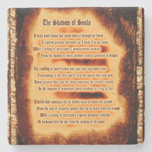 Posavasos De Piedra Sombra de almas