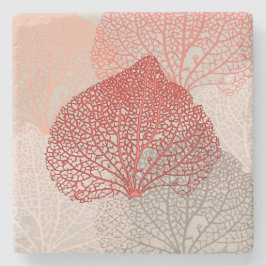 Posavasos De Piedra Sombra de coral