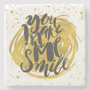 Posavasos De Piedra Sonrisa