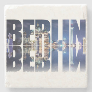 Posavasos De Piedra Sopa de texto de Berlín