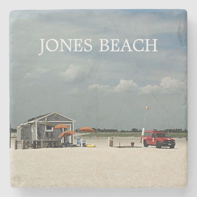 Posavasos De Piedra Soporte del parasol de playa de Jones (Anverso)