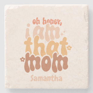 Posavasos De Piedra Soy Esa Mamá