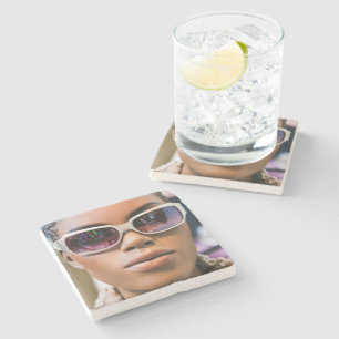 Posavasos De Piedra Soy realmente hermosa