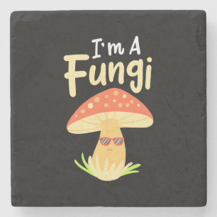 Posavasos De Piedra Soy Un Hongo Mushrooms