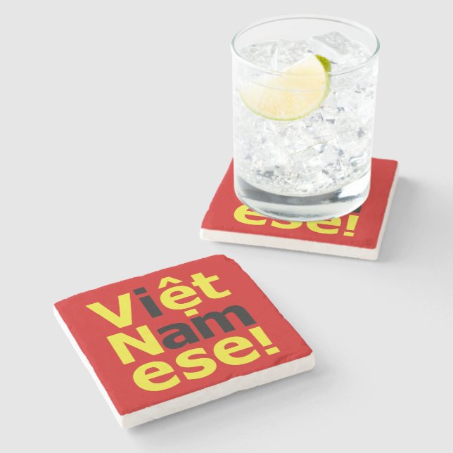 Posavasos De Piedra ¡soy Viene Namese! (Lateral)