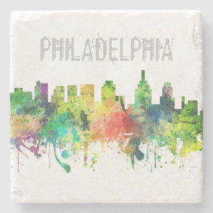 POSAVASOS DE PIEDRA SP DEL HORIZONTE DE PHILADELPHIA PENNSYLVANIA -
