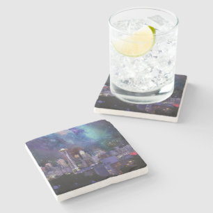 Posavasos De Piedra Spacey Seattle