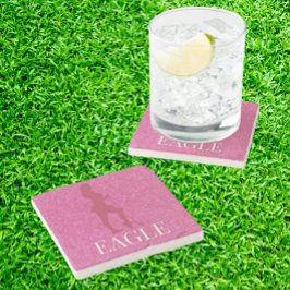 Posavasos De Piedra Sparkly Golf Coasters
