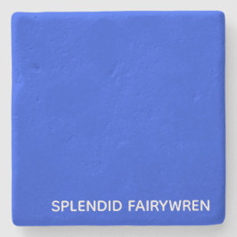 Posavasos De Piedra Splendid Fairywren Blue Color Name