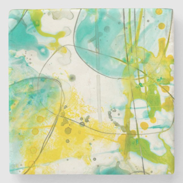 Posavasos De Piedra Splish Splash II (Anverso)