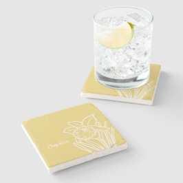 Posavasos De Piedra Spring Daffodil