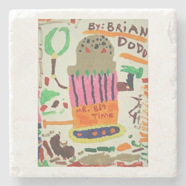 Posavasos De Piedra Sr. primera línea (Anverso)