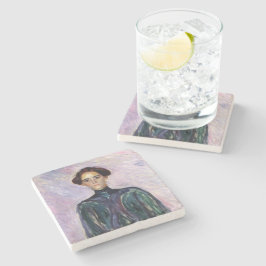 Posavasos De Piedra Sra. Schwarz (por Edvard Munch)