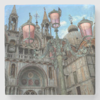 St. Marks y lámpara, Venecia, Italia