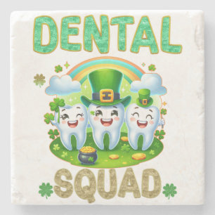 Posavasos De Piedra St Patricks Dental Squad Dentist Assistant Tech