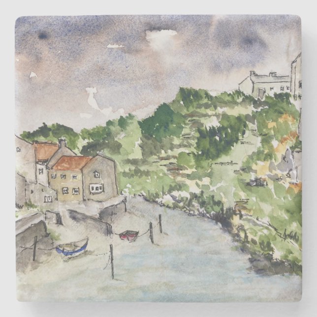 Posavasos De Piedra Staithes Beck Whitby (Anverso)