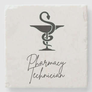 Posavasos De Piedra Staustería de Piedra de Técnico de Farmacia