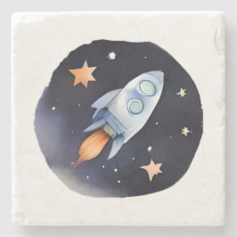 Posavasos De Piedra Stellar Rocket Adventure