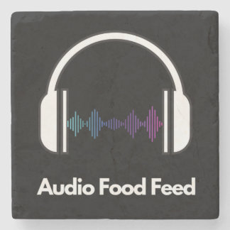 Posavasos De Piedra Stone Coaster - Audio Food Feed